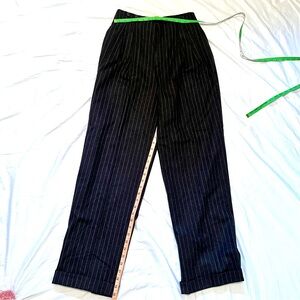 Women’s charcoal Pinstripe Pants